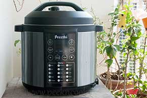 Preethi Touch Electric Pressure Cooker - Review By PeekNCook
