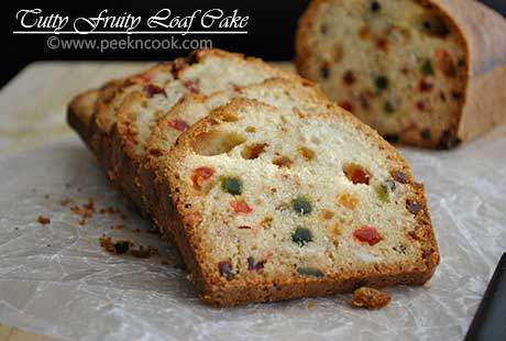 Tutti Fruity Loaf Cake