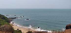 Travel to a quite place in Goa