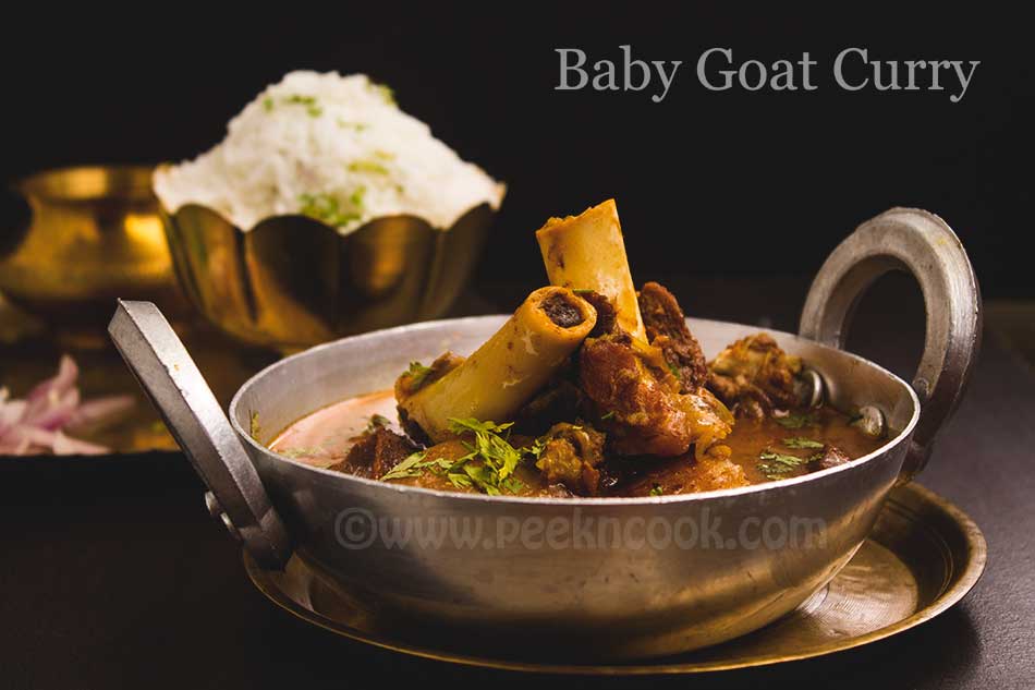 Bengali Style Baby Goat Curry Or Kochi Panthar Jhol