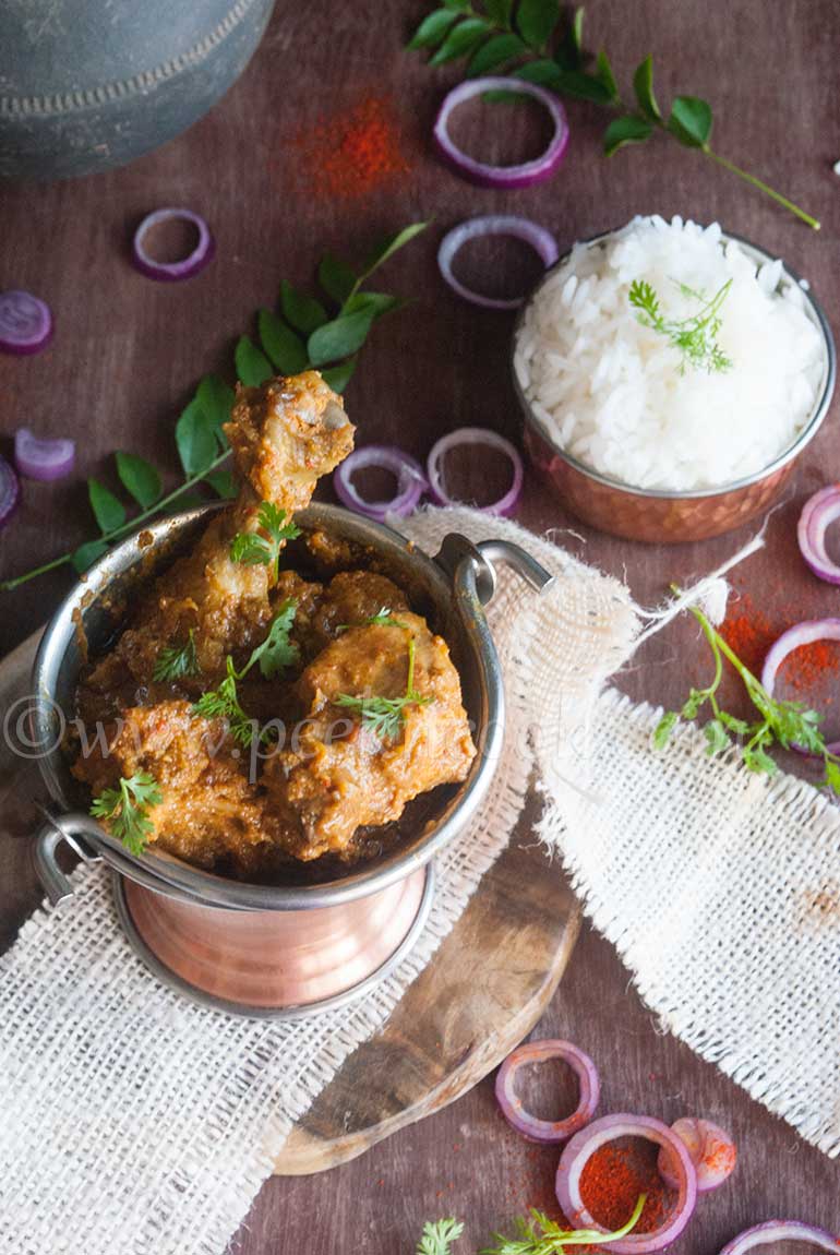 Hyderabadi Or Telengana Chicken Curry