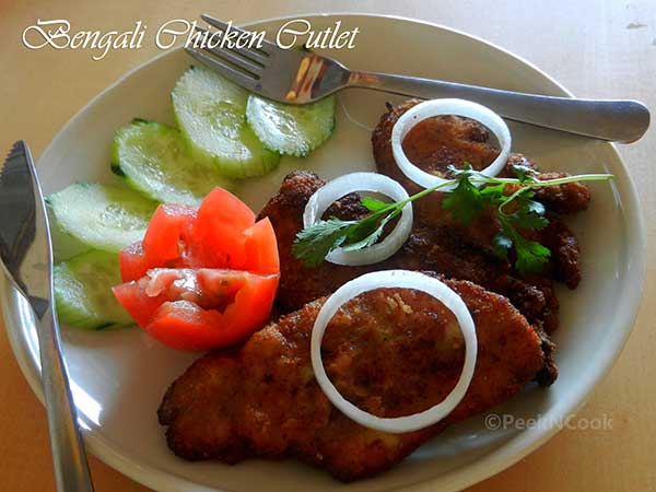 Bengali Chicken Cutlet