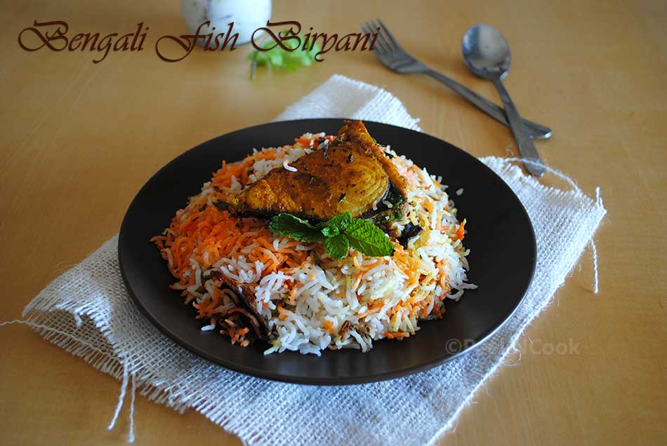Bengali Style Fish Biryani