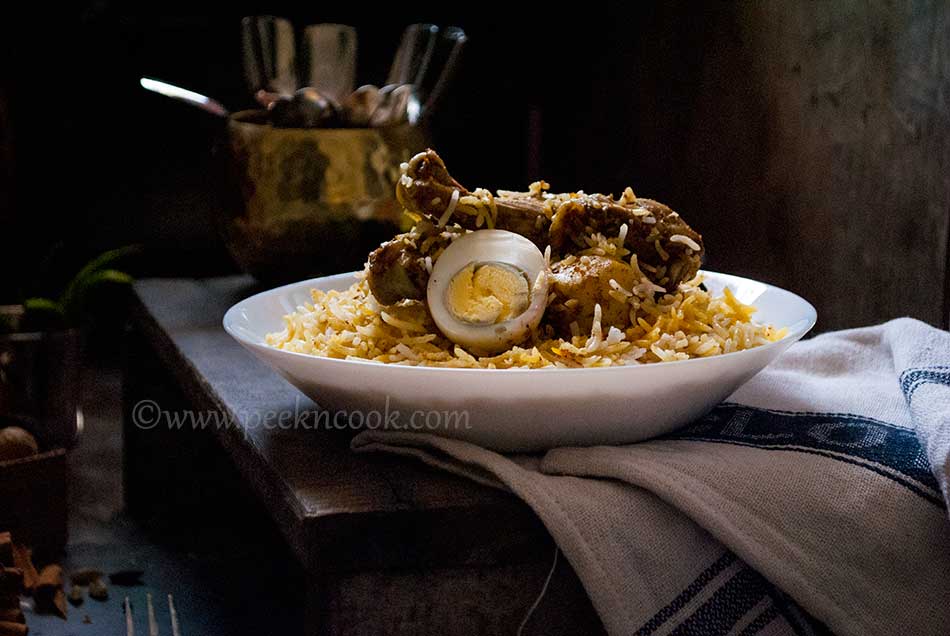 Kolkata Style Chicken Biryani