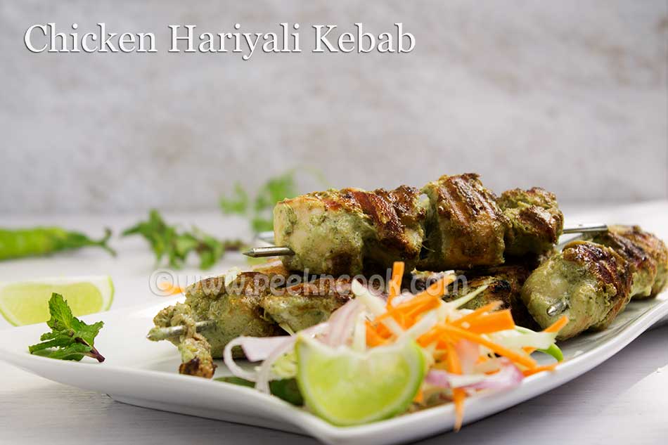 Chicken Hariyali Kebab