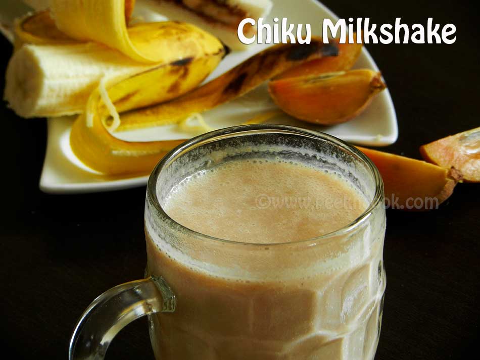 Chikoo Milkshake