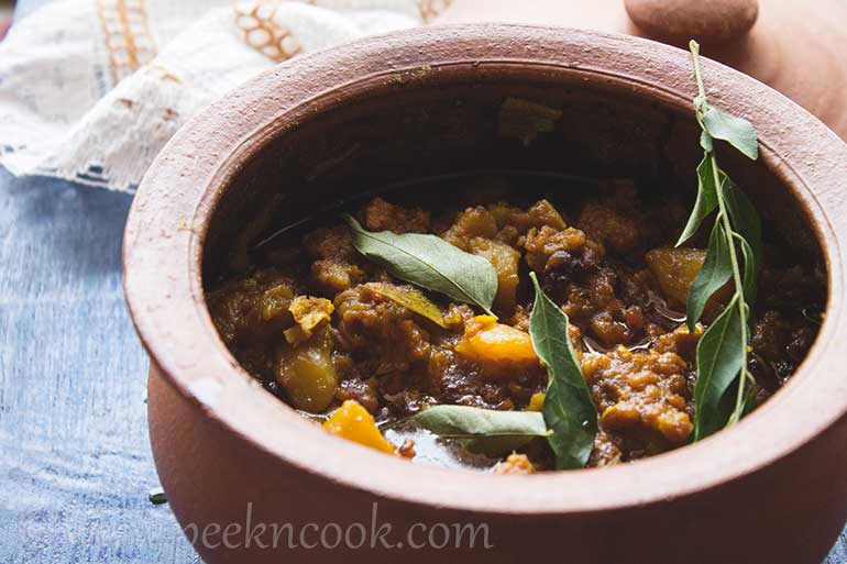 Slow Cooked Mutton Keema Curry or Dum Keema Masala