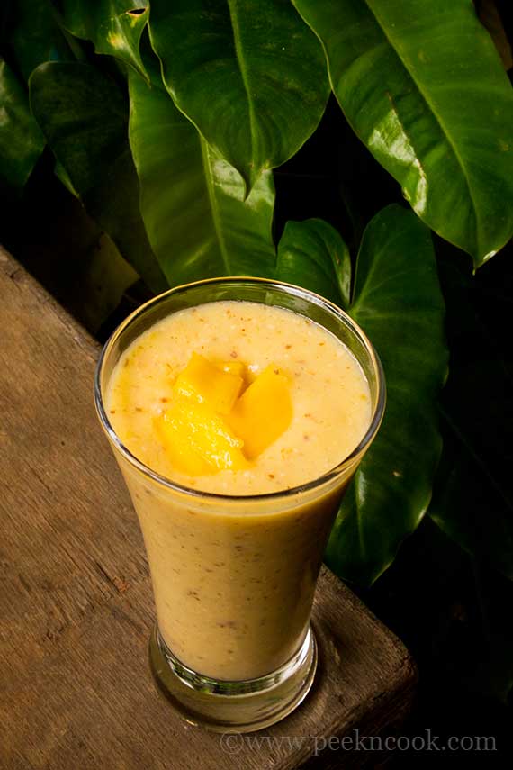 Mango Smoothie Recipe - Thick And Creamy