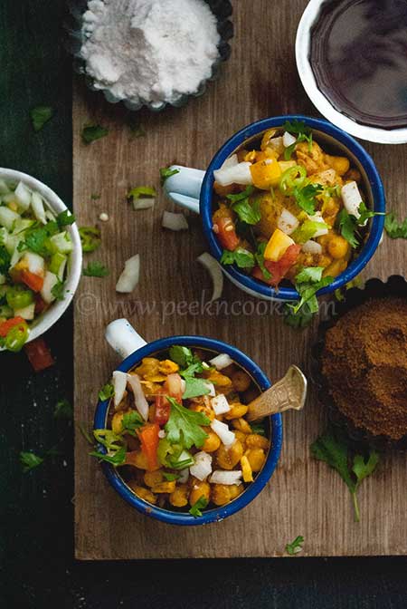 Bengali Style White Peas Curry