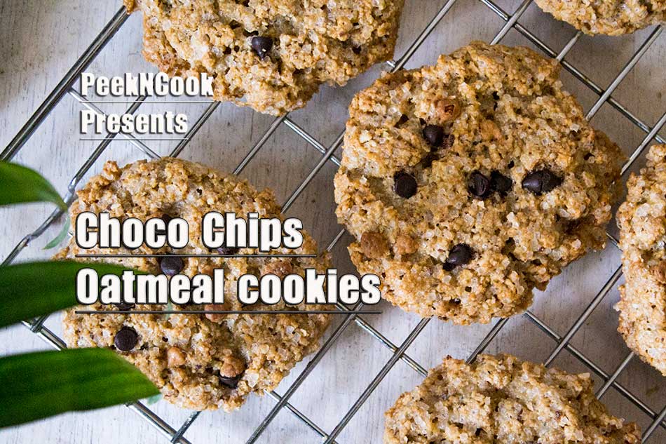 Oatmeal Choco Chips Cookies