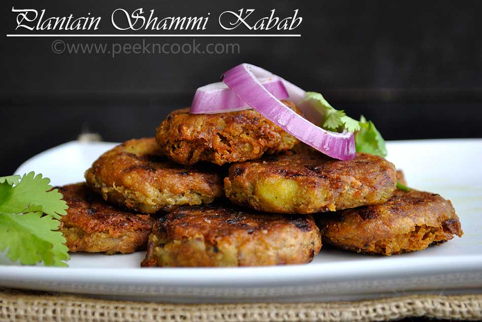 Kacha Kolar Tikki/Shammi Kebab Or Kanchkolar/Kancha Kolar Chop/Kofta