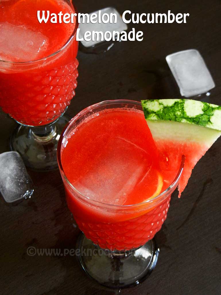 Watermelon & Cucumber Lemonade