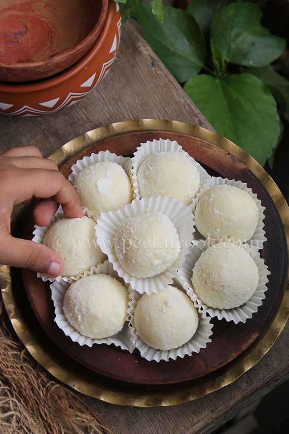 Easy Bengali Sweet Kanchagolla Or Pranhara